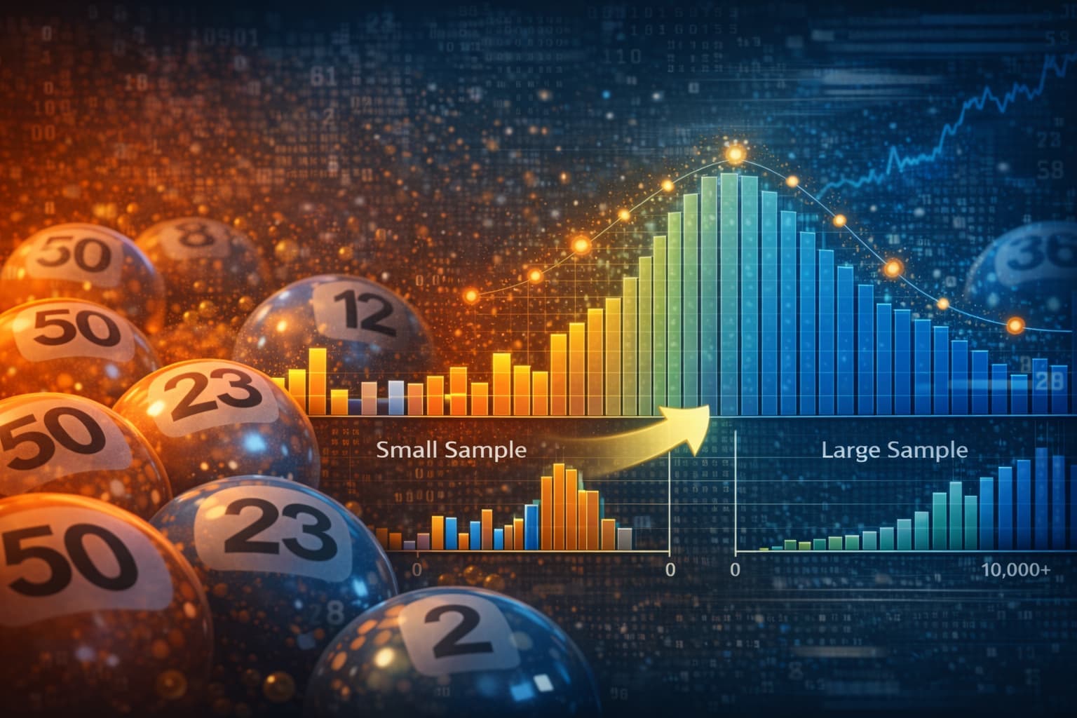 The Law of Large Numbers: Why Lottery Results Stabilize Over Time