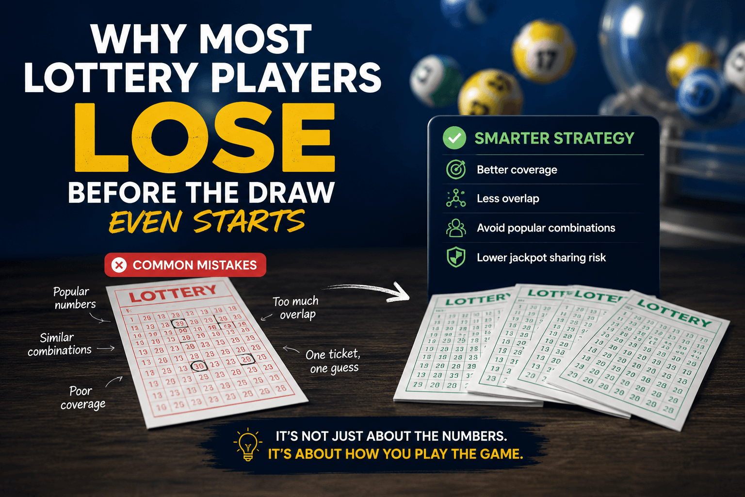 Why Most Lottery Players Lose Before the Draw Even Starts