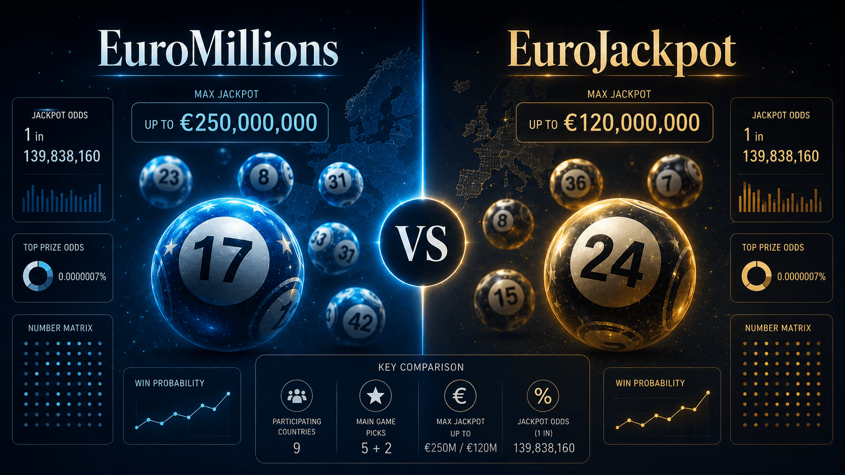 EuroMillions vs EuroJackpot: Which Lottery Gives You Better Chances?