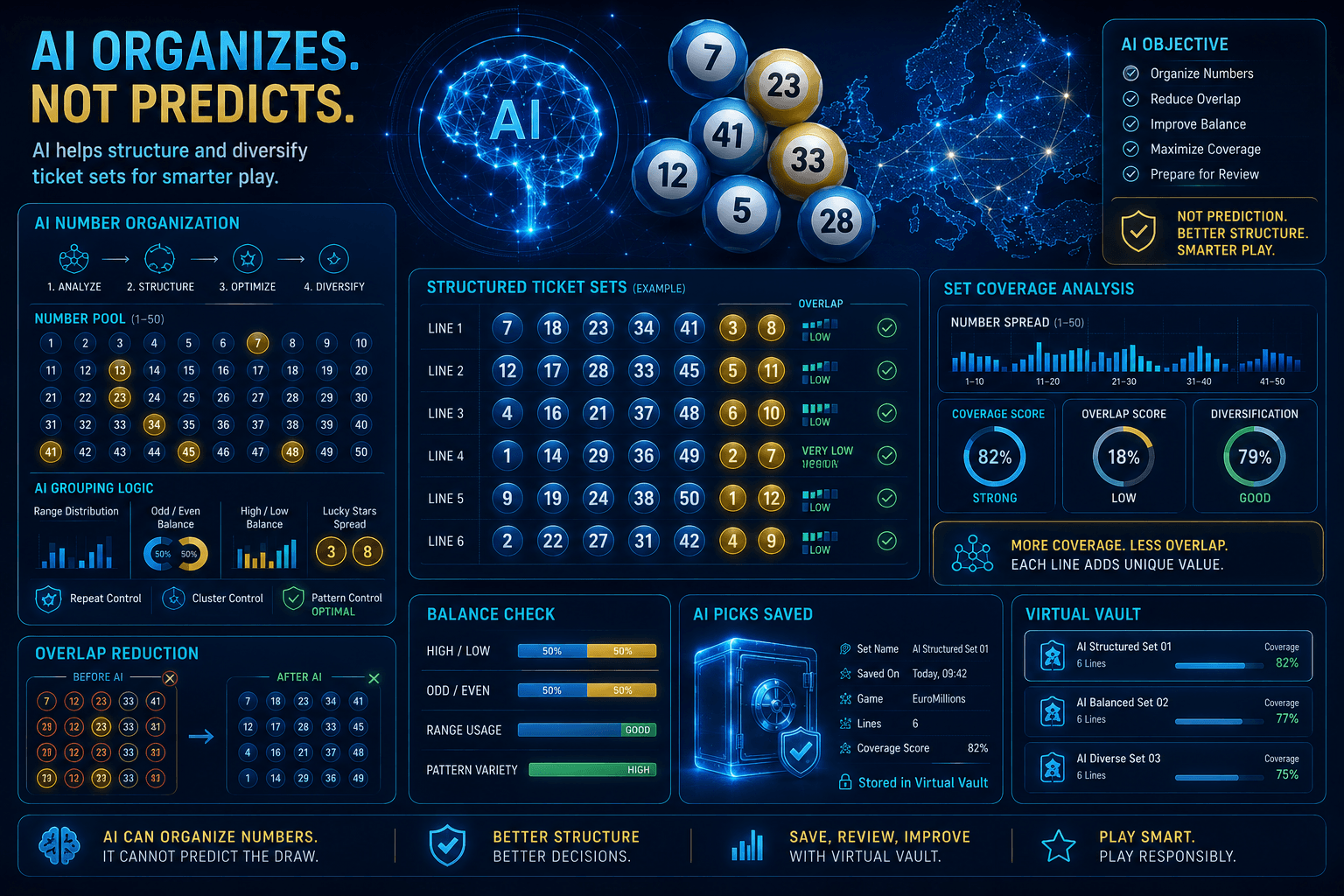 Can AI Help Organize Lottery Numbers?